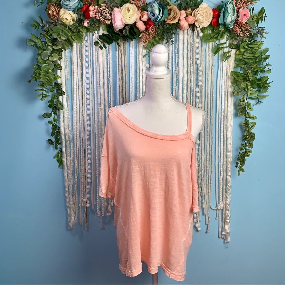 NWT Free People We The Free Alex Tee Rosemoon XS